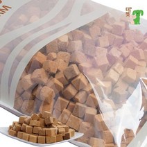 1kg 강아지간식 연어큐브 기타간식, 단품, 단품