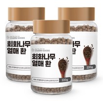 회화나무열매 환 220g 3병, 3개
