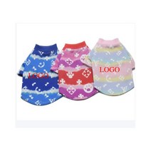 Petshop 제품 스웨터 액세서리 강아지 코트 발명품 펫샵 용품 럭셔리 복장 디자이너 옷 대량, M, Red LOGO