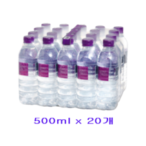 한국청정음료 몽베스트 프리미엄 생수 500ml x 20개