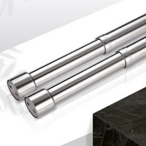 옷걸이 봉 옷장 행거 걸이 압축봉 스텐 파이프 브라켓 장롱, 상세페이지 참조