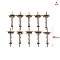 자재 보일러 물 연결 밸브 골무 10mm/20mm 길이 온수기 육각 너트 포고 핀 10/2 개, [02] 10PCS