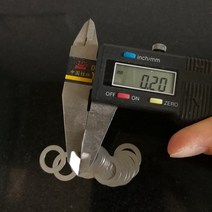 고압 세척기 세차 휴대용 펌프 산업용 분무 1개 두께 0.2 미리메터 스테인레스 스틸 플랫 와셔 초박형 가스, 47 17x22x0.2 (20Pcs)