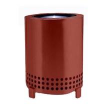 화목난로 캠핑 펠렛 연통 벽난로 휴대용 미니 철 캠핑 히터 장작 난로 발로 겨울용 따뜻한 가정용 실내, 02 Red