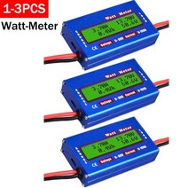 전력계 DC 60V 100A 균형 전압 배터리 테스트 분석기 고정밀 검사기 밸런서 도구, 3PCS