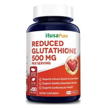 NusaPure 누사푸어 Glutathione 500mg 180정 1병, 1개, 제품제목참조