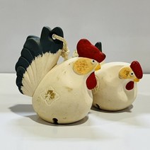 이세신궁 닭 한쌍 흙토령 후우링 - 일본 전통 시리즈 339