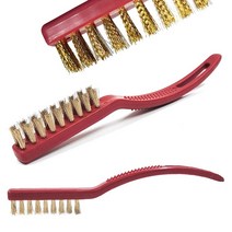 신주솔 철브러쉬 소 K-252 (쇠브러쉬 철솔 쇠솔 찌든때 녹제거, 칫솔형2520