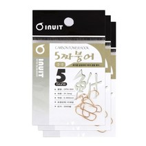 이누잇 붕어바늘 5짜붕어 (금침) 민물바늘