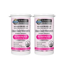 가든오브라이프 닥터포뮬레이티드 원스 데일리 여성 유산균 30p, 2개, 12.18g