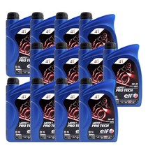 엘프 오토바이 엔진오일 합성유 모토4 프로테크 5W-40 정식수입 12통 1박스