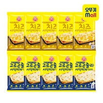 [정연푸드] 오뚜기 냉동 사각피자 (고르곤졸라5+치즈5) 혼밥/한끼/간식/안주 1인용 피자, 1세트