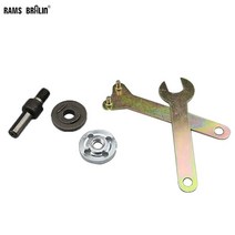 5 in 1 set 전기 드릴 컨버터 어댑터 100 앵글 그라인더 ID 16mm 플랩 디스크 용 스레드 M10 연결, 한개옵션0