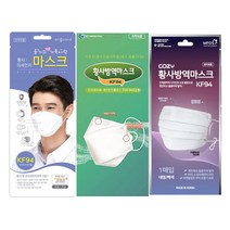 랜덤발송 국산 황사 미세먼지 엠2보건용 KF94 대형 방역마스크 1매, 10매