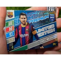 파니니 FIFA365 공식 스타 카드 프리미엄 블라in드 박스 라이오넬 메시 축구 선수 2022, 한개옵션0
