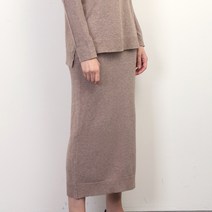 봄 가을 겨울 이너 부드러운 촉감 데일리 롱치마 일자 롱니트스커트