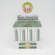 효도치약 매스틱 덴탈 젤 35g 12+8 할인세트