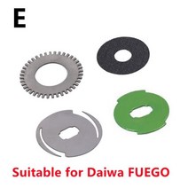 낚시릴 바다낚사릴 전동릴 드래그 클릭 브레이크 알람 Diy 수리 액세서리 언로드 포스 사운드 베이트 팅 릴, Right Hand, E