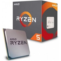 레이스 스텔스 쿨러가 장착 된 AMD Ryzen 5 2600 프로세서-YD2600BBAFBOX, One Color_Processor