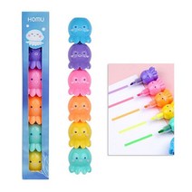Office Supplies Creative Stationery Student Gift Fluorescent Pen Hand Account Highlighter Line Color, 01 A