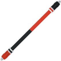 일본직발송 3. EXERT ORIGINAL IVAN MOD 매트 검정 빨강 축 펜 돌리기 전용 펜 개조 펜 (블랙 레드) (A, A 형_One Color, A 형_One Color, One Color