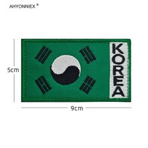 고주파실링기 AHYONNIEX3D 자수 영어 태극권 배지 플래그 패치 전술 사기 천 스티커 패브릭 DIY 1 피스, [01] TYPE 1