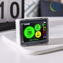 이산화탄소 측정기 미세먼지측정기 포름알데히드 가정용 실내, B36-PM2.5+포름알데히드+CO2