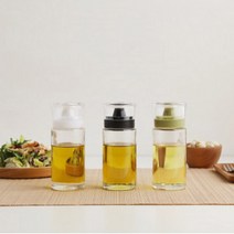 시노글라스 실리콘 오일병2p세트100ml 기름병 소스병, 그린