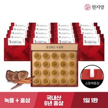 [천지양] 홍삼품은 녹용환 20환 x 20박스총 400환+쇼핑백, 없음
