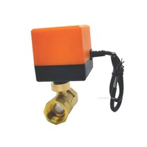 솔밸브 DN15 DN20 DN25 AC 220V 황동 전동 볼 밸브 2 웨이 3 와이어 DC 12V 솔레노이드 액추에이터, 03 DN25_01 220V