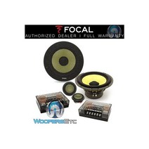 FOCAL 포커스 ES165K 6.5인치 100W RMS K2 파워 컴포넌트 스피커 새로운 것트위터 연결