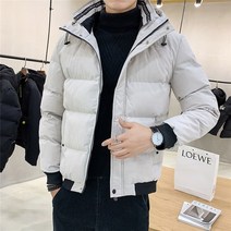 남자 패딩 점퍼 고급 다운자켓 겨울 보온 남성 퀼팅 구스다운 방한 숏패딩 패딩자켓 바람막이 아우터 059