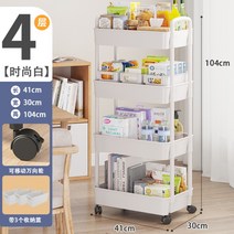 미용카트 타투 반영구 왜건 수납 서랍 트롤리 관리 보관, 11.수납바구니4단 화이트 + 3분류바구니