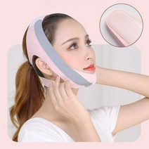 얼굴 턱살 빼는법 얇은 리프팅 처짐 페이스 마스크 두턱 심술보 얼굴살빼기, 블랙 업그레이드 버전(흔적누드없음)B