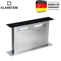 Klarstein 클라슈타인 Royal Flush Downdraft 로얄 플러쉬 다운드래프트 후드 60 90 검정, 60 cm