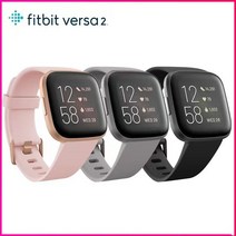 핏빗 버사2 스마트워치 Fitbit versa2 GPS, Black Carbon