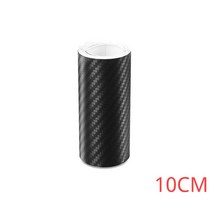 3D 탄소 섬유 자동차 스티커 10753M DIY 붙여 넣기 보호대 스트립 자동 도어 사이드 미러 스크래치 테이프 보호 필름, [03] 10cmX3M
