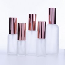 15ml 20ml 30ml 50ml 100ml 리필용 프레스 펌프 유리 스프레이 병 오일 액체 용기 향수 분무기 여행용 100 개, [01] 15ml, [01] 100pcs