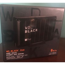 wd 외장하드 hdd WD Black 8TB D10 Game Drive Portable External Hard for PS4/ PS5 /Xbox /PC