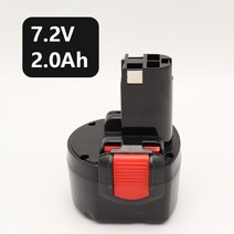 보쉬 충전기 전동드릴 12V 14.4V 충전 GSR12-2 배터리, 7.2v 2.0Ah(2000mAh)