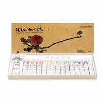 한국채색 비비드 한국화 채색물감 7.5ml 16색, 단품