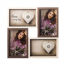 [굿즈트리] 갤러리 우드 사진액자(4x6) / 벽걸이 분할 액자세트, 상세 설명 참조