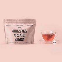 뻥차 히비스커스 차전자피 레몬밤 핑거루트 펜넬 블랜딩티 생분해성 삼각티백 긴끈 카페인없는 물대신차, 2g, 20개입