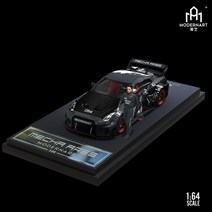 타임 마이크로 1:64 닛산 GTR3.0 메카 갓 오브 워 그린/그레이 다이캐스트 모델, 04 Gray luxury