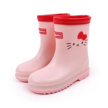 키티 아동 장화 가벼운 어린이 여름 장마철 아동 코디 패션 캐주얼 장화 비오는날 고급스러운 레인부츠