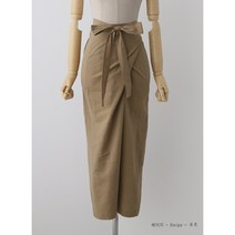 린넨번치 스커트 3041