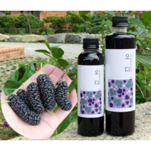 직접 재배한 오디를 3년이상 자연숙성한 오디원액 500ml 오디효소 건강선물