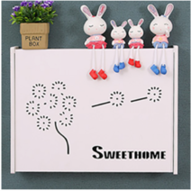 인터폰 가리개 두꺼비집 인테리어 배전함 미니멀 커버, 민들레