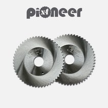 하이스 원형 톱 날 파이프 튜브 관 절단 컷팅 커터 날 오비탈 머신 절단기 날 PIONEER 80mm, 80x2.0x16 -54t, HSS DIN