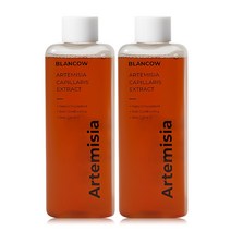 블랑카우 인진쑥 93.9% 에센스 피부 진정 고농축 에센스 스킨 토너 200ml, 2개